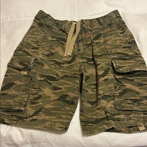 Camouflage Cargo Shorts